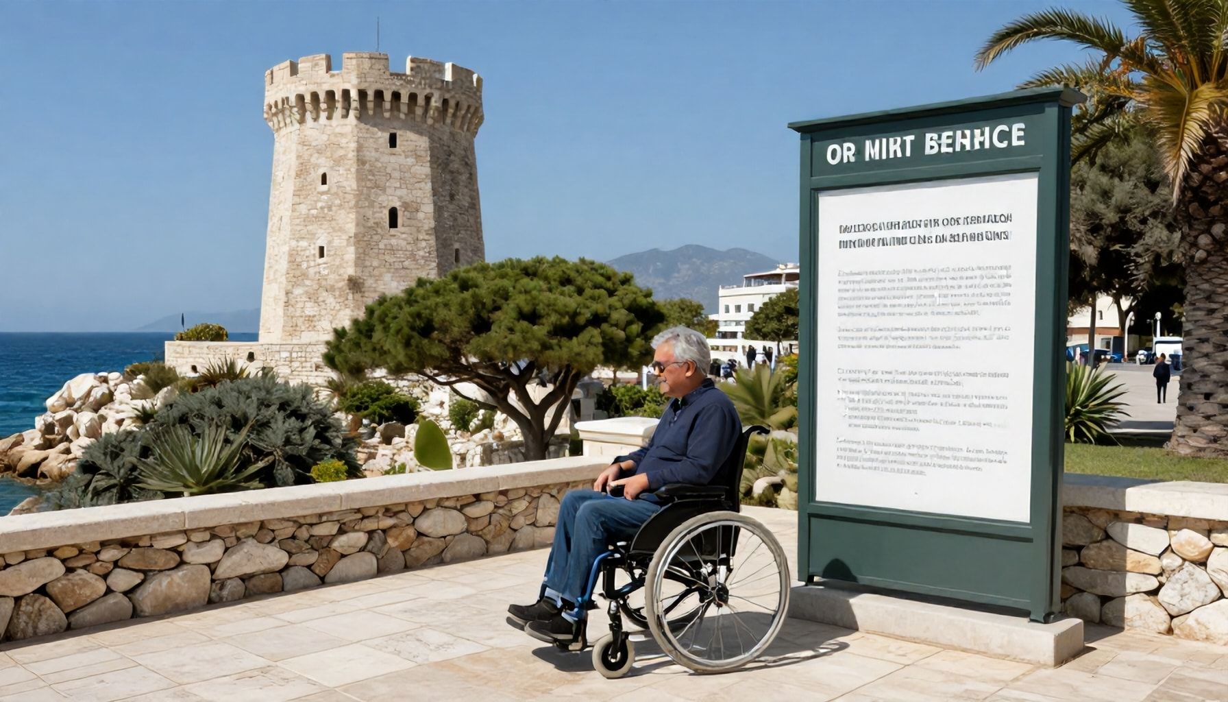 Accesibilidad y servicios para visitantes