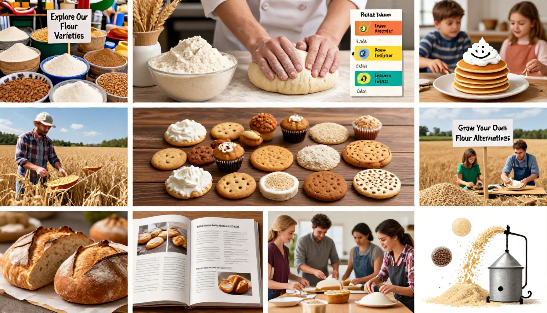 Alternativas ante el aumento de la harina