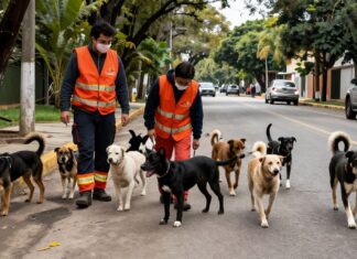 Rescate de 15 perros en el Bosque de Chapultepec