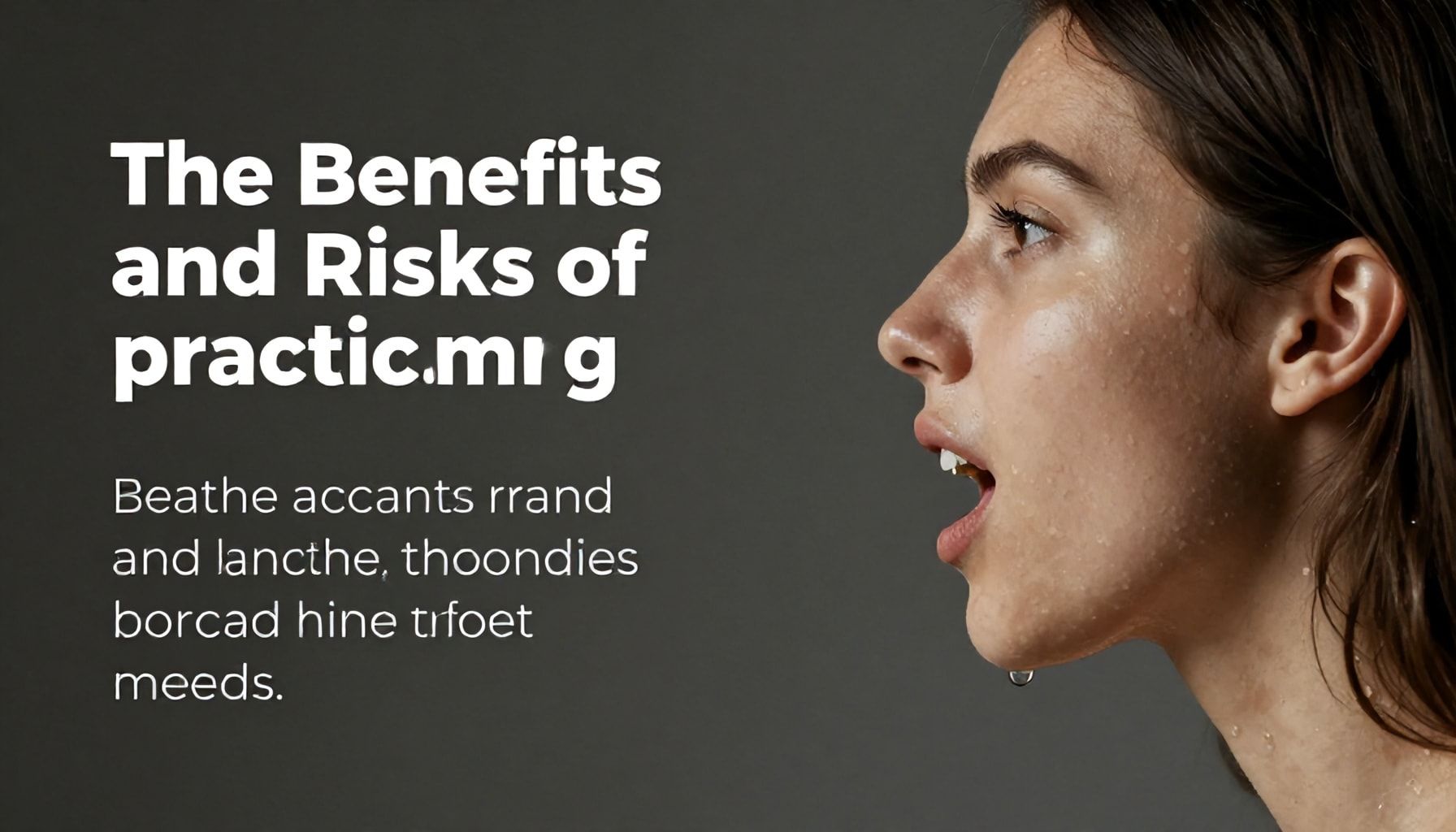 Beneficios y riesgos de practicar mewing