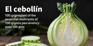 El cebollín: el vegetal que contiene 100 gramos de nutrientes esenciales por cada 100 gramos