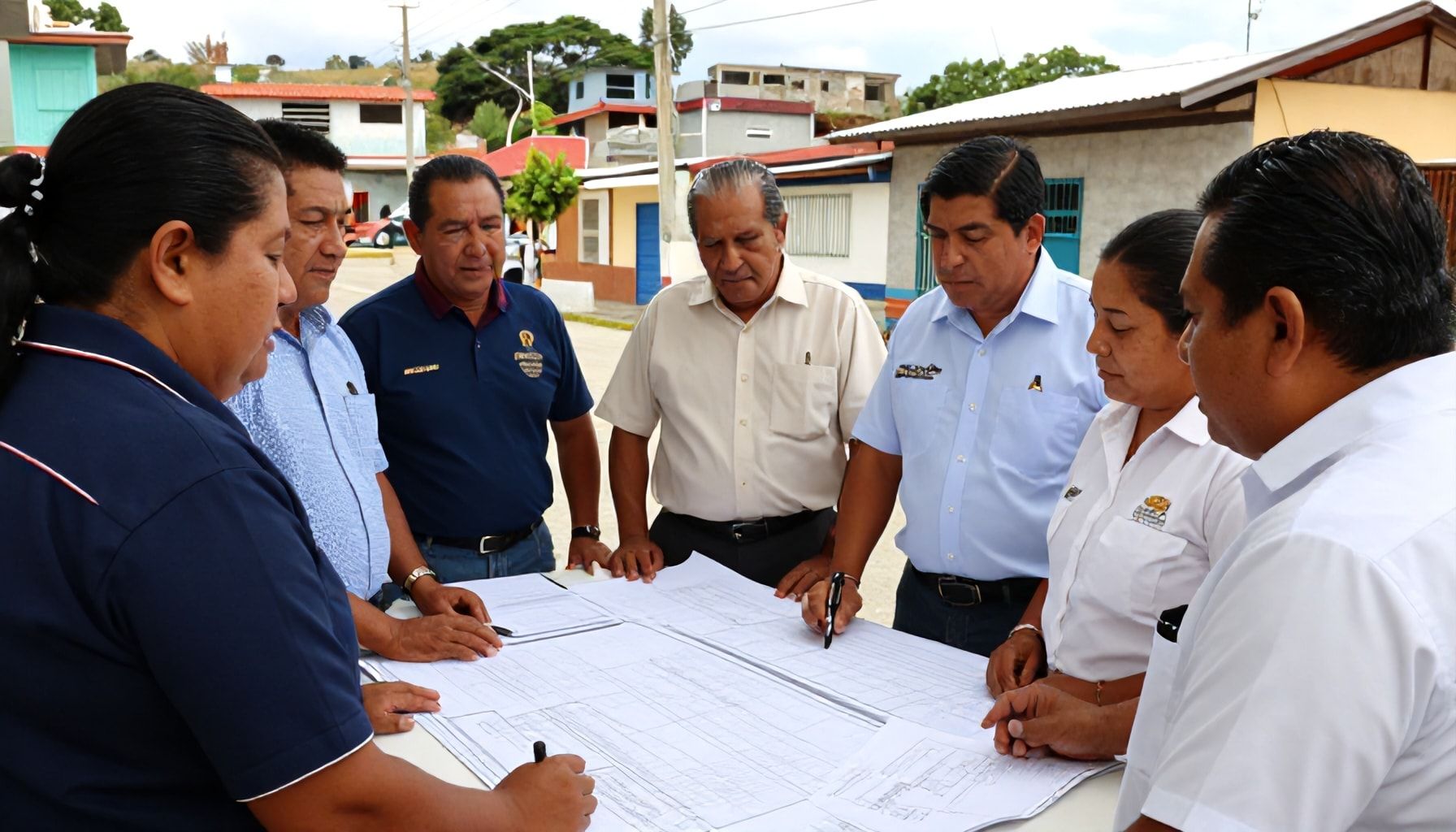 Colaboración entre autoridades y comunidad