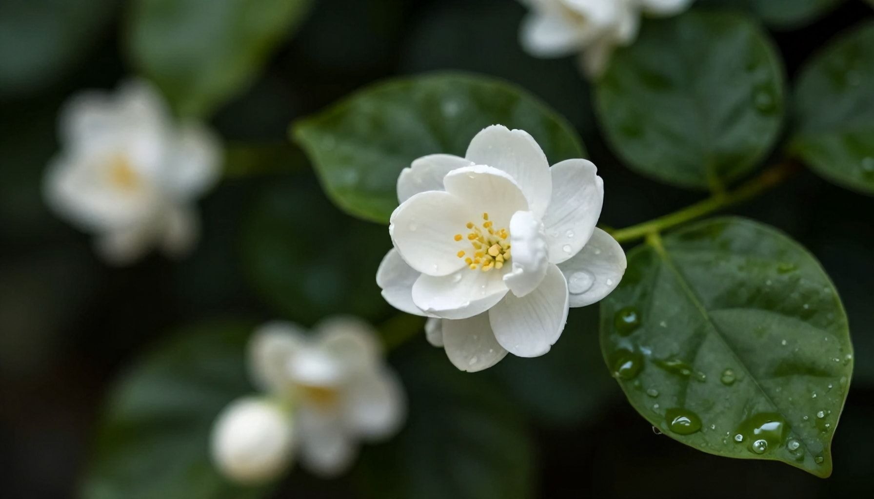 Cómo el jazmín calma la mente