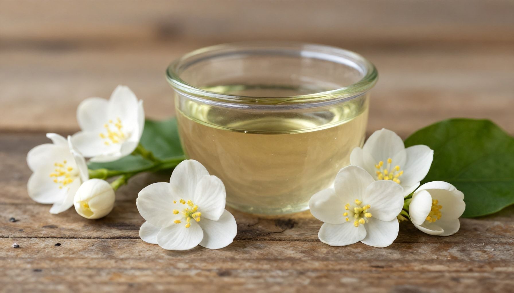 Compuestos activos del aroma del jazmín