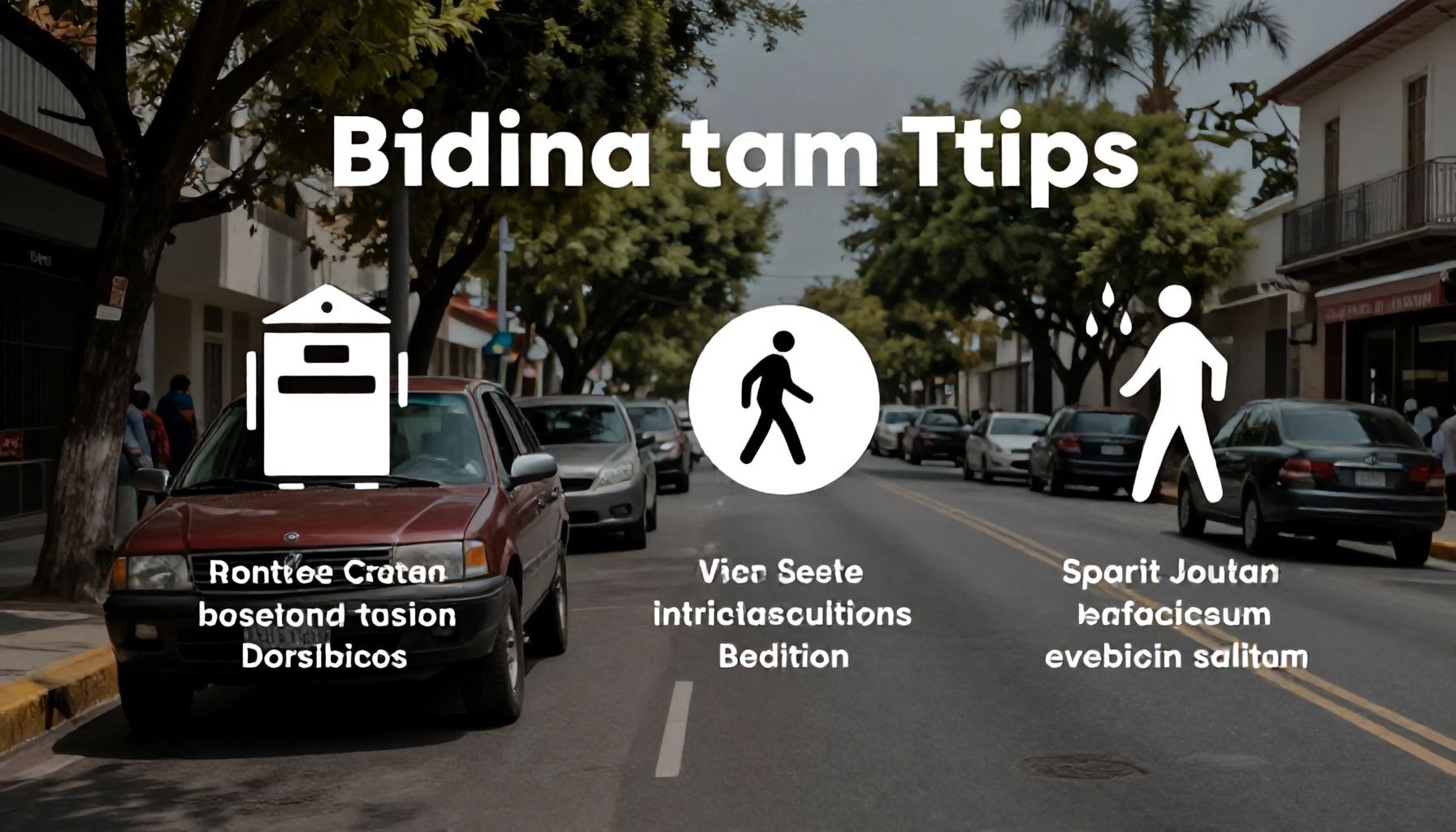 Consejos para conductores y peatones