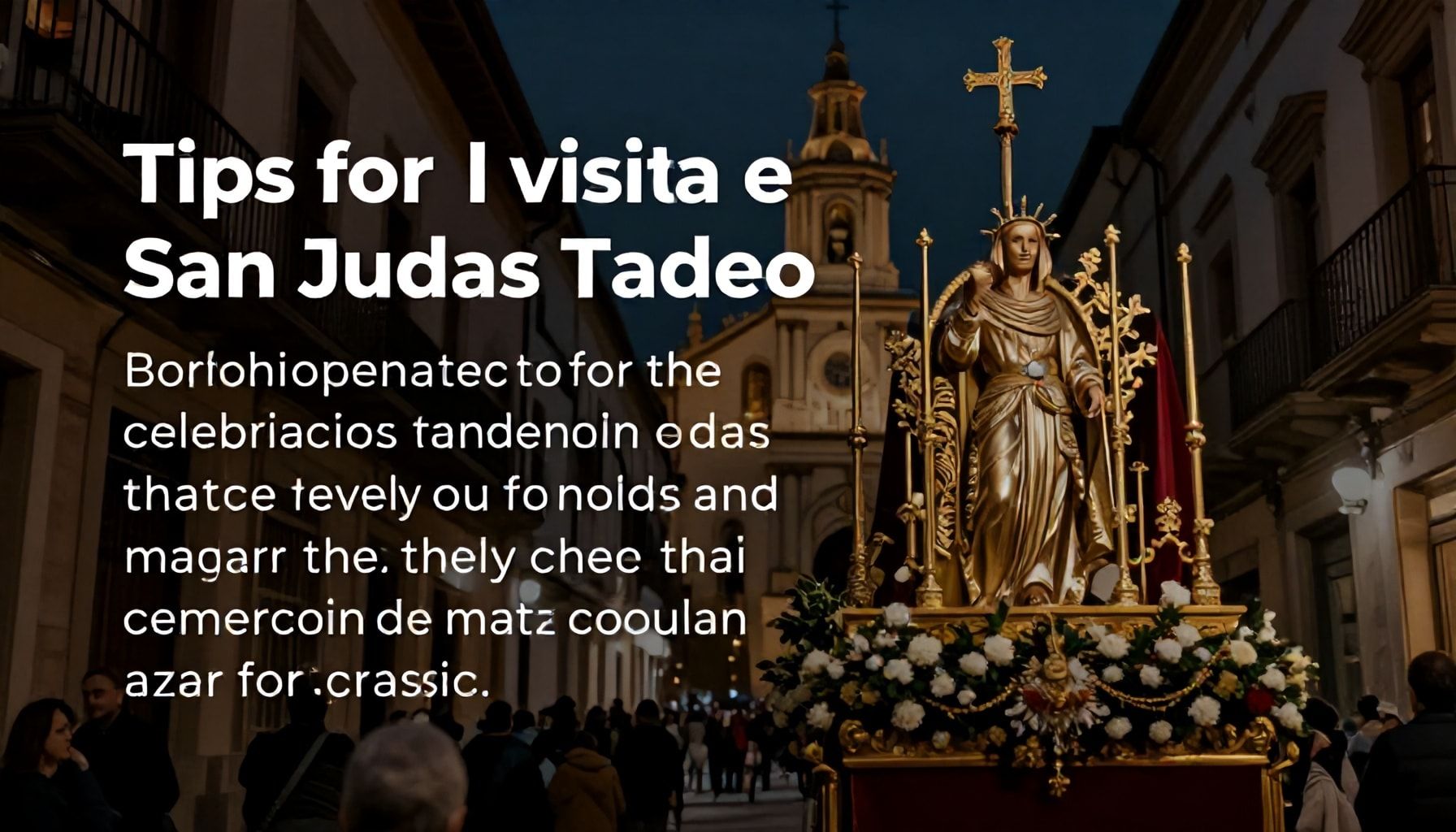 Consejos para visitar la celebración