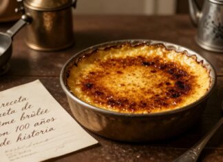 La receta secreta de crème brûlée con 100 años de historia