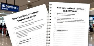 Nuevas preguntas en cuestionario de aeropuerto para viajeros internacionales