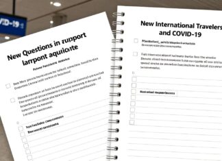 Nuevas preguntas en cuestionario de aeropuerto para viajeros internacionales