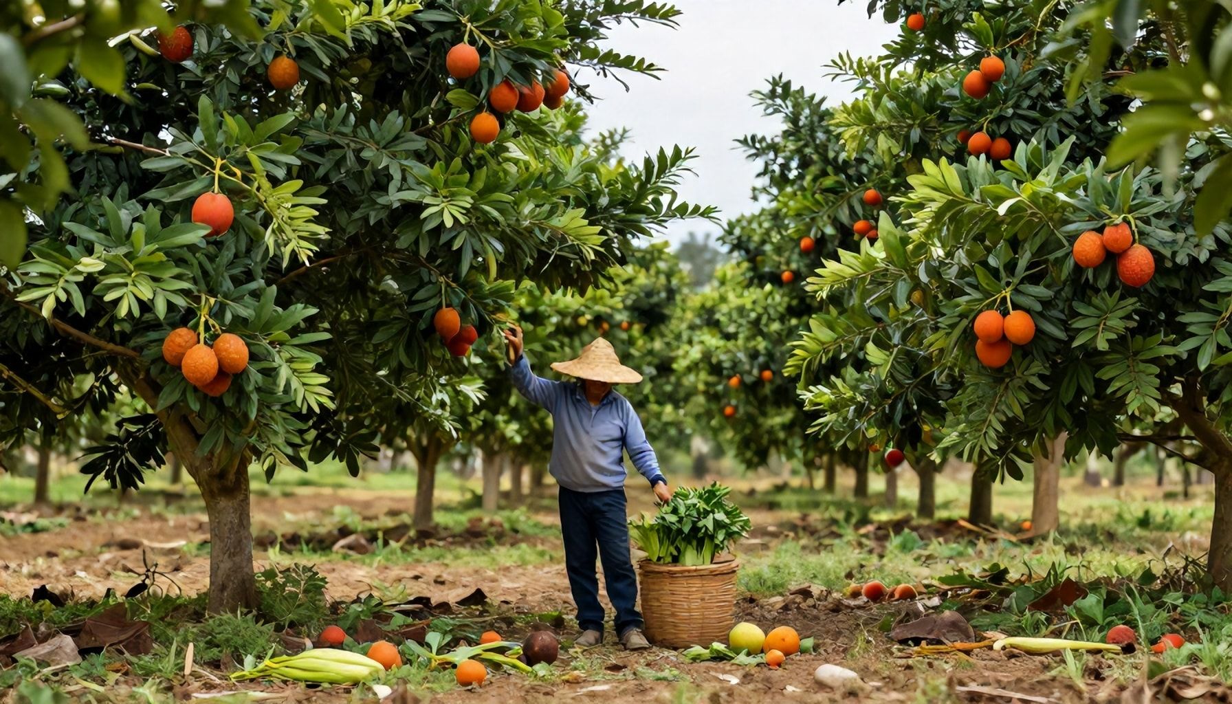 Cultivo y cosecha del jocote