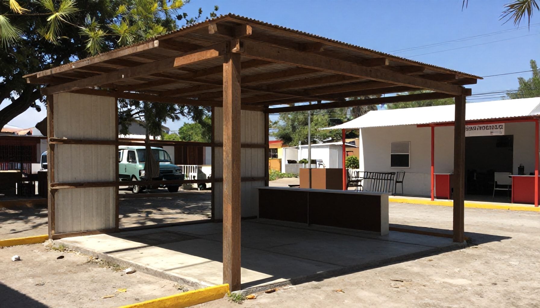 Daños materiales en la estructura