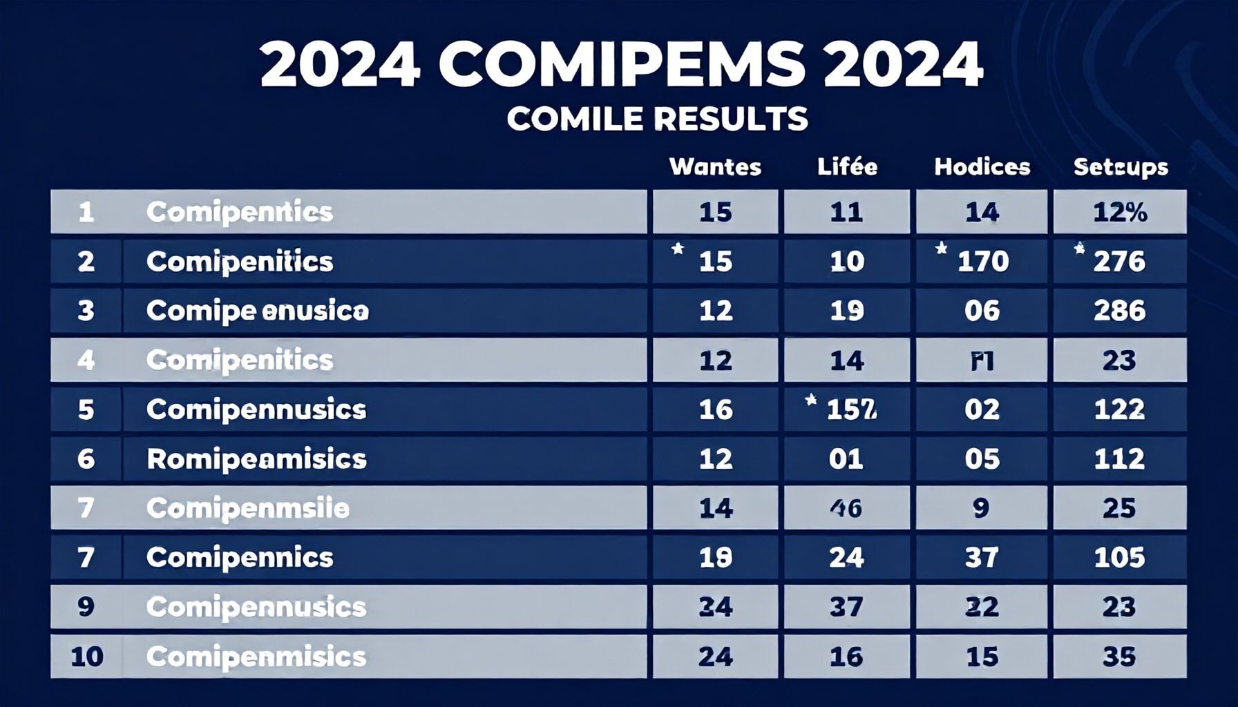 Detalles clave de los resultados 2024
