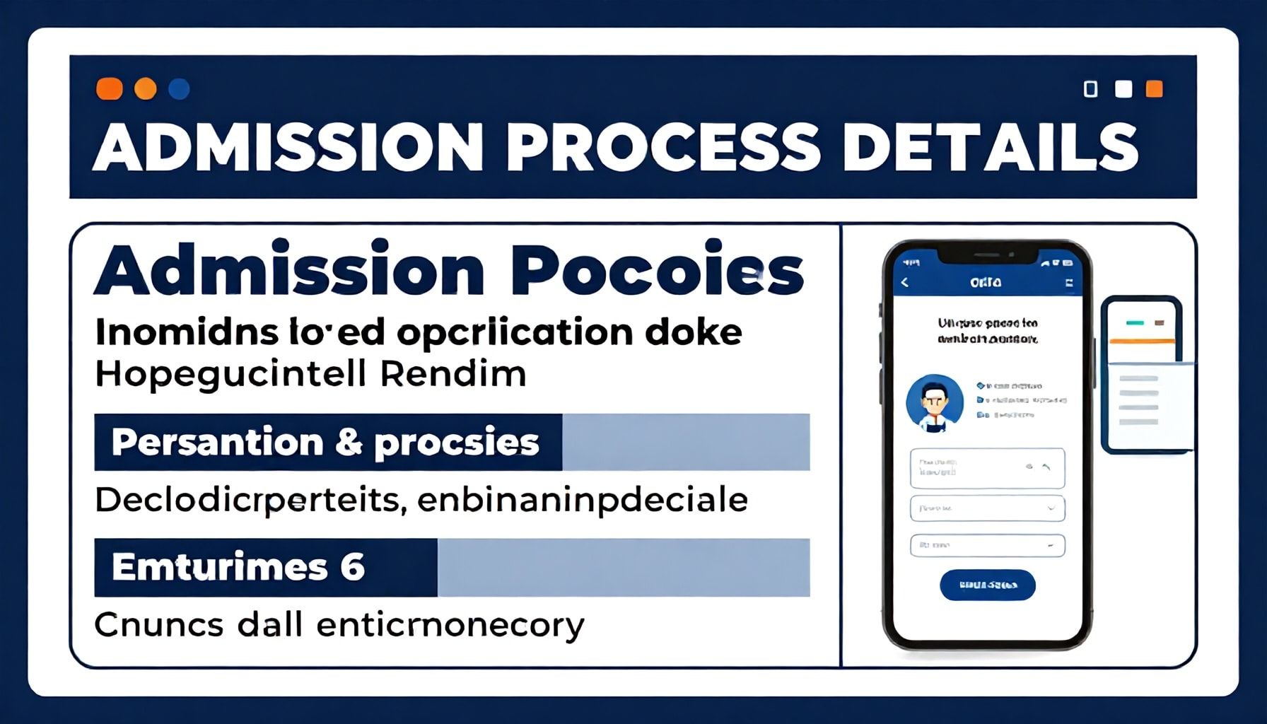 Detalles del proceso de admisión