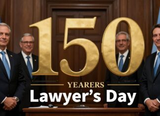Celebran 150 años del Día del Abogado en Argentina