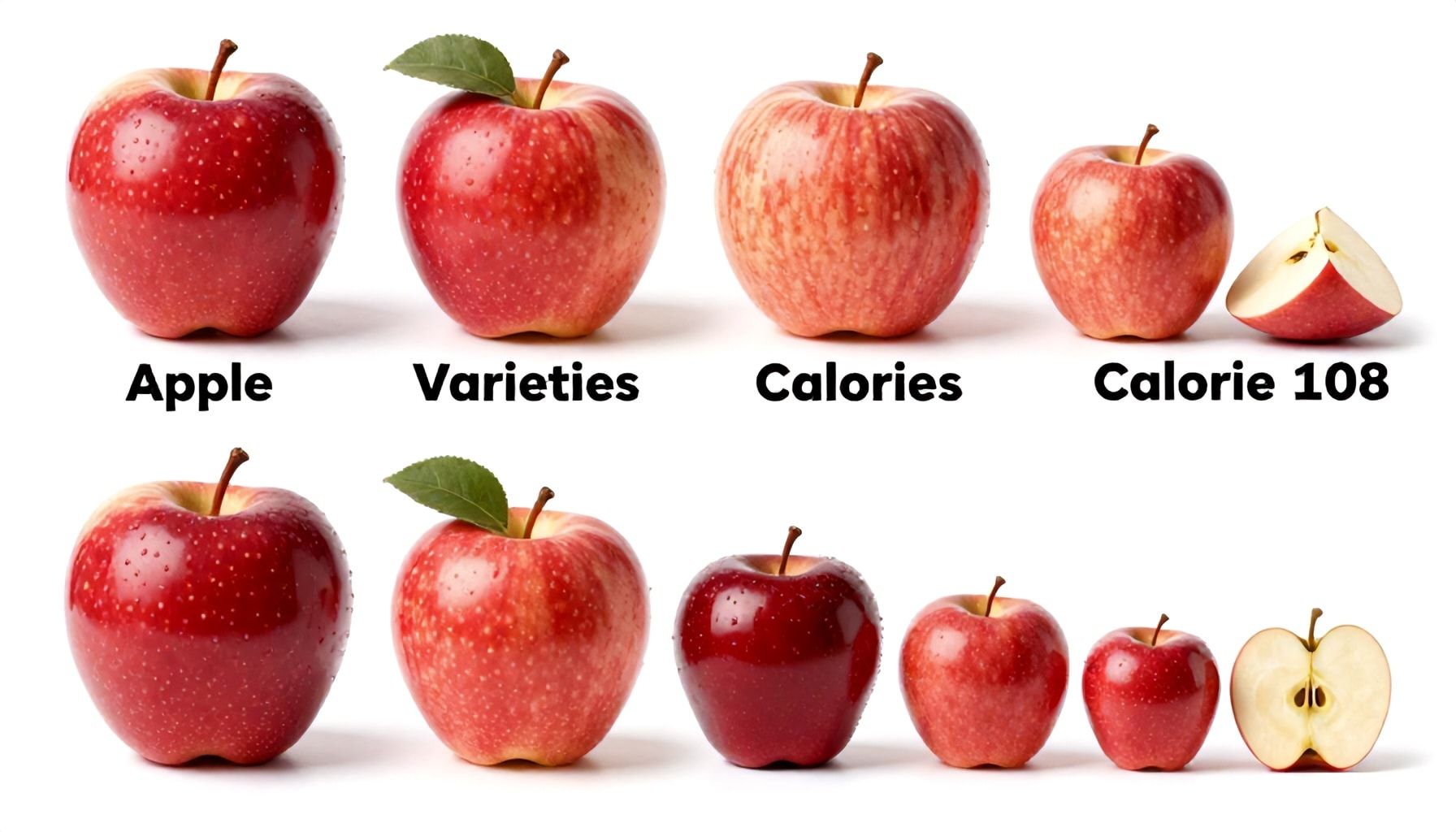 Diferencias entre variedades y tamaños