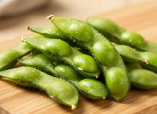 Edamame: 15 gramos de proteína por cada 100 gramos