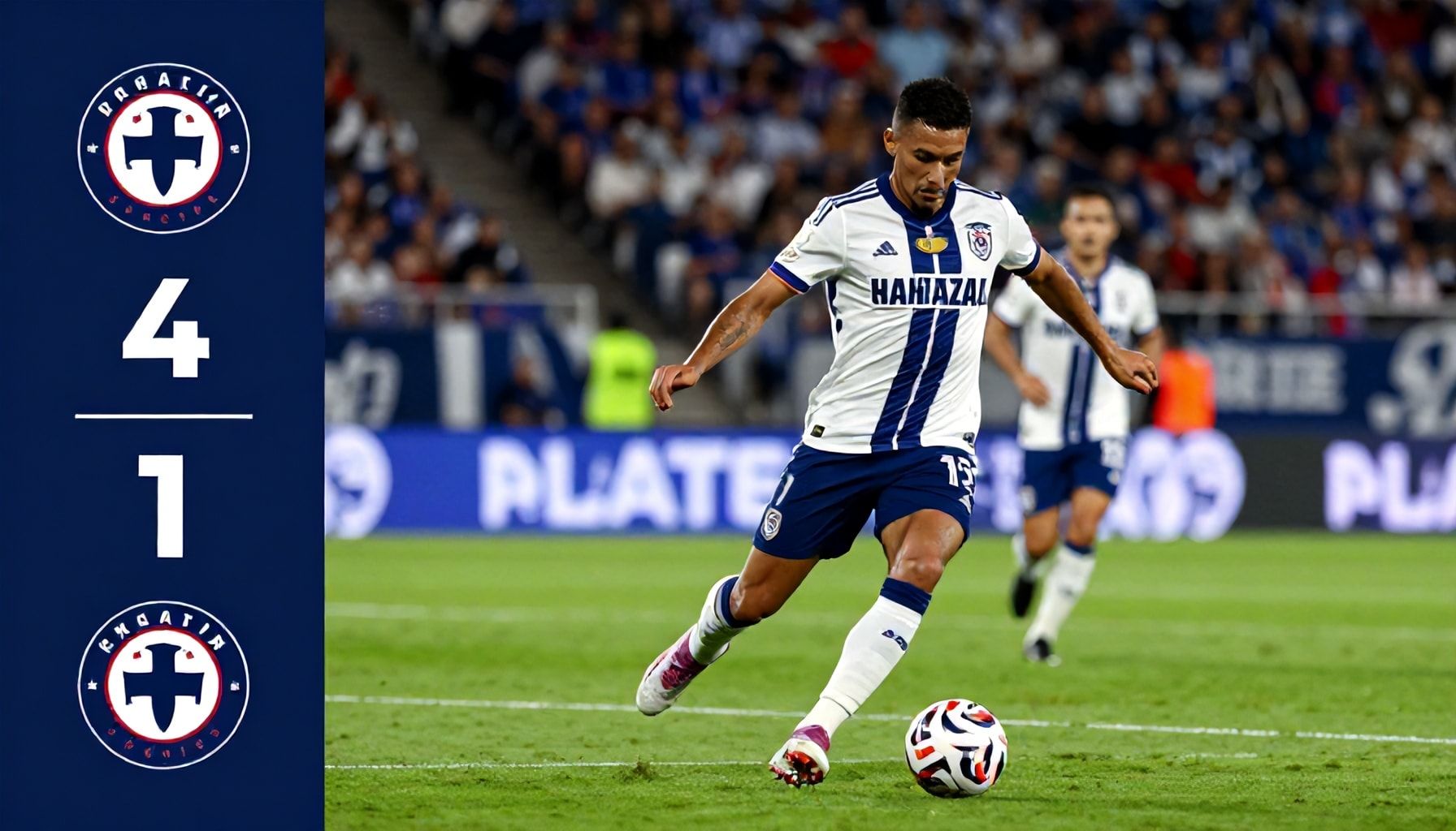 El gol decisivo en el minuto final