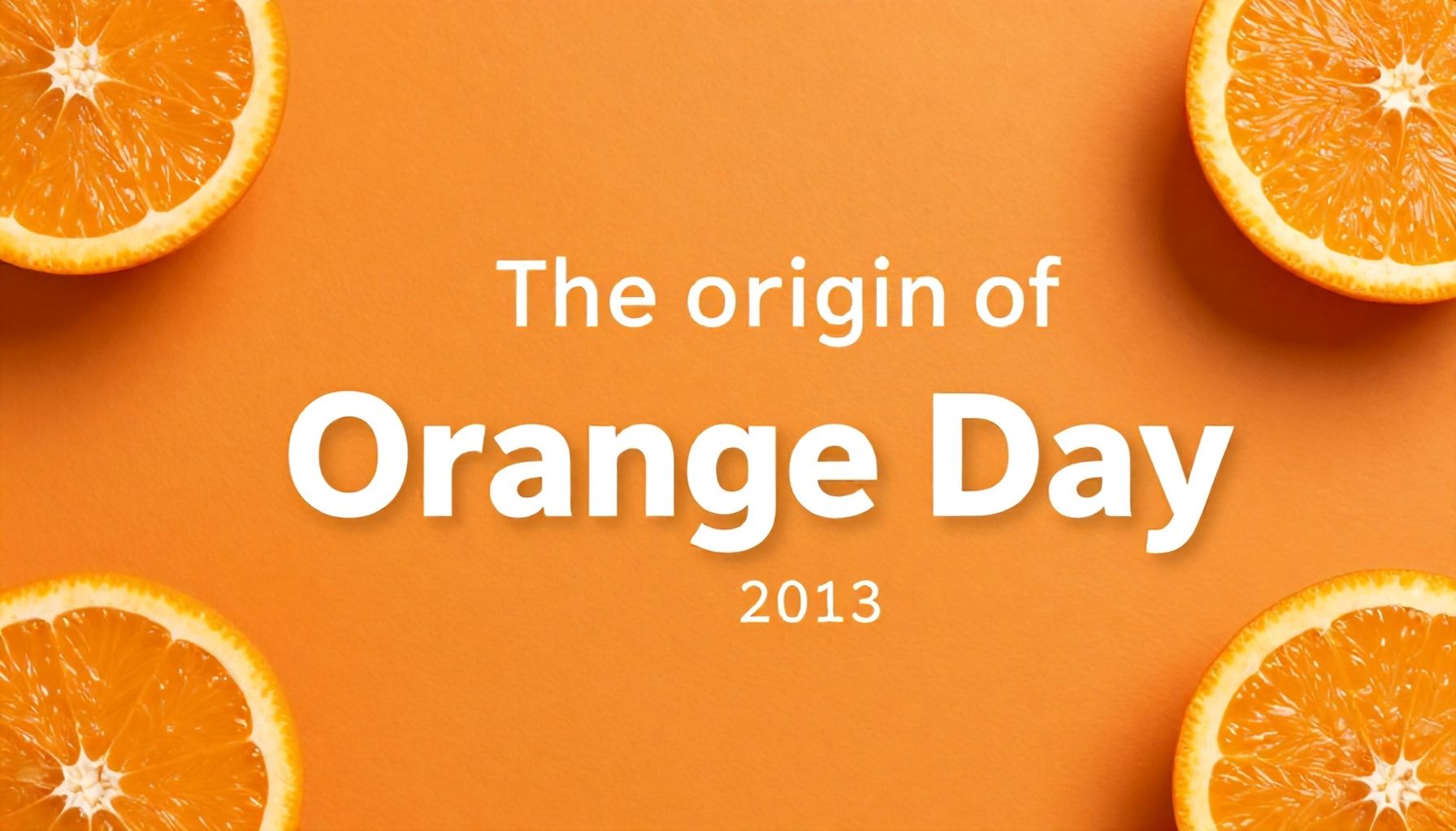 El origen del Día Naranja