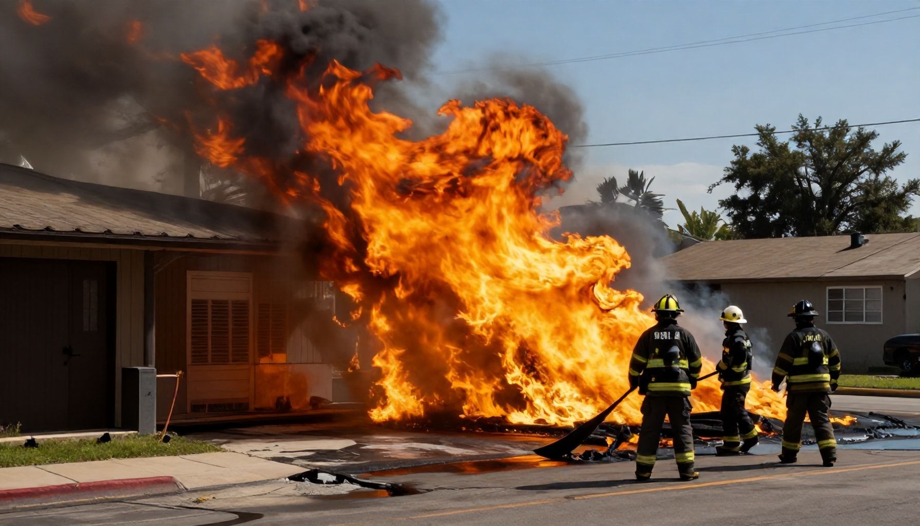 El origen del incendio en Del Valle