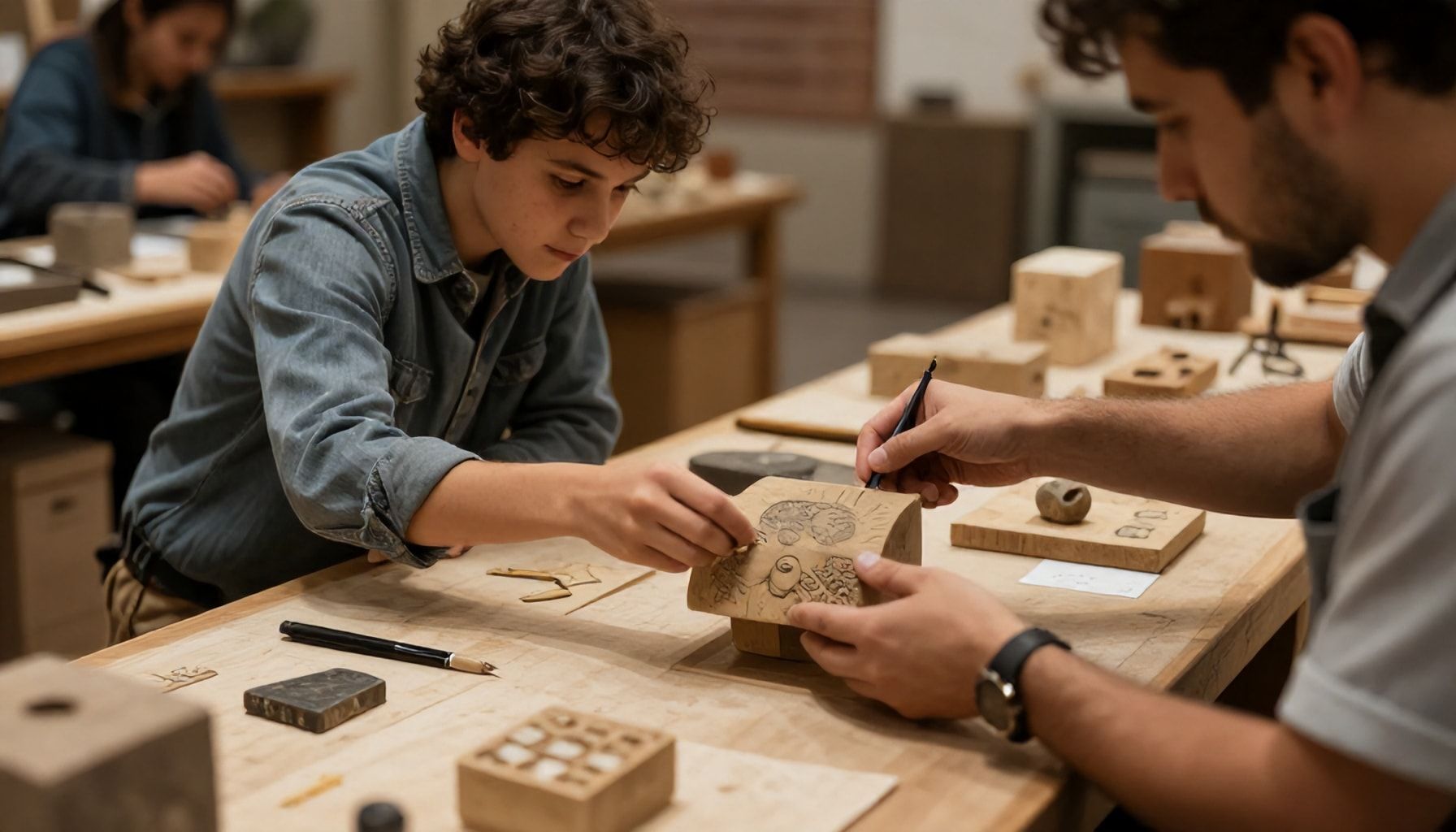 El proceso de conservación de los artefactos