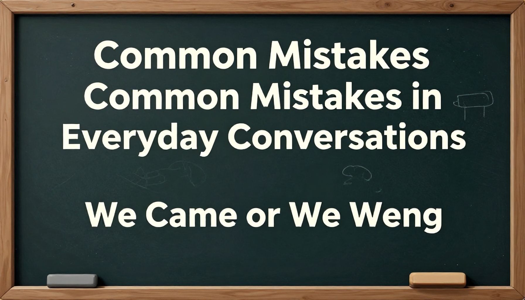 Errores comunes en conversaciones cotidianas