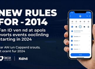 Nuevas normas para el Fan ID en eventos deportivos a partir de 2024.