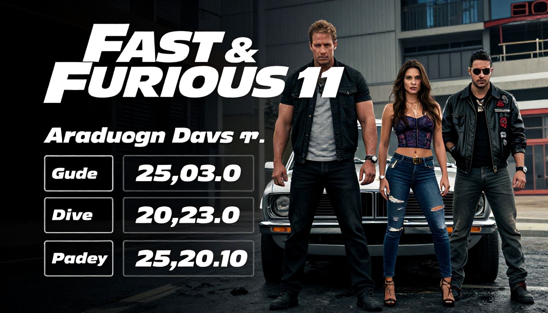 Fechas clave de producción