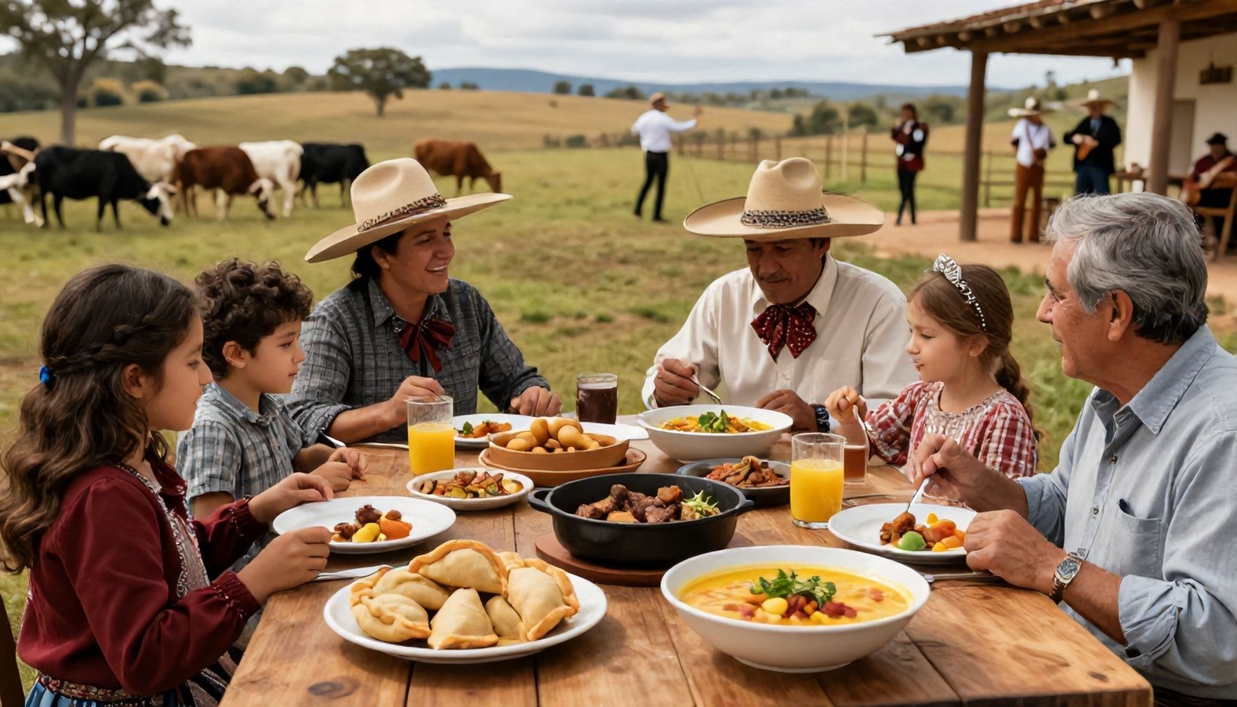 Gastronomía y tradiciones criollas