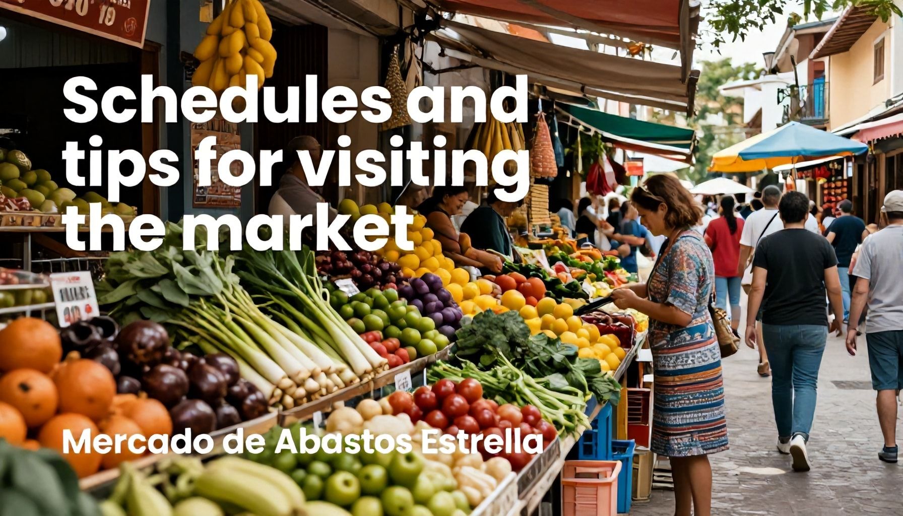 Horarios y consejos para visitar el mercado