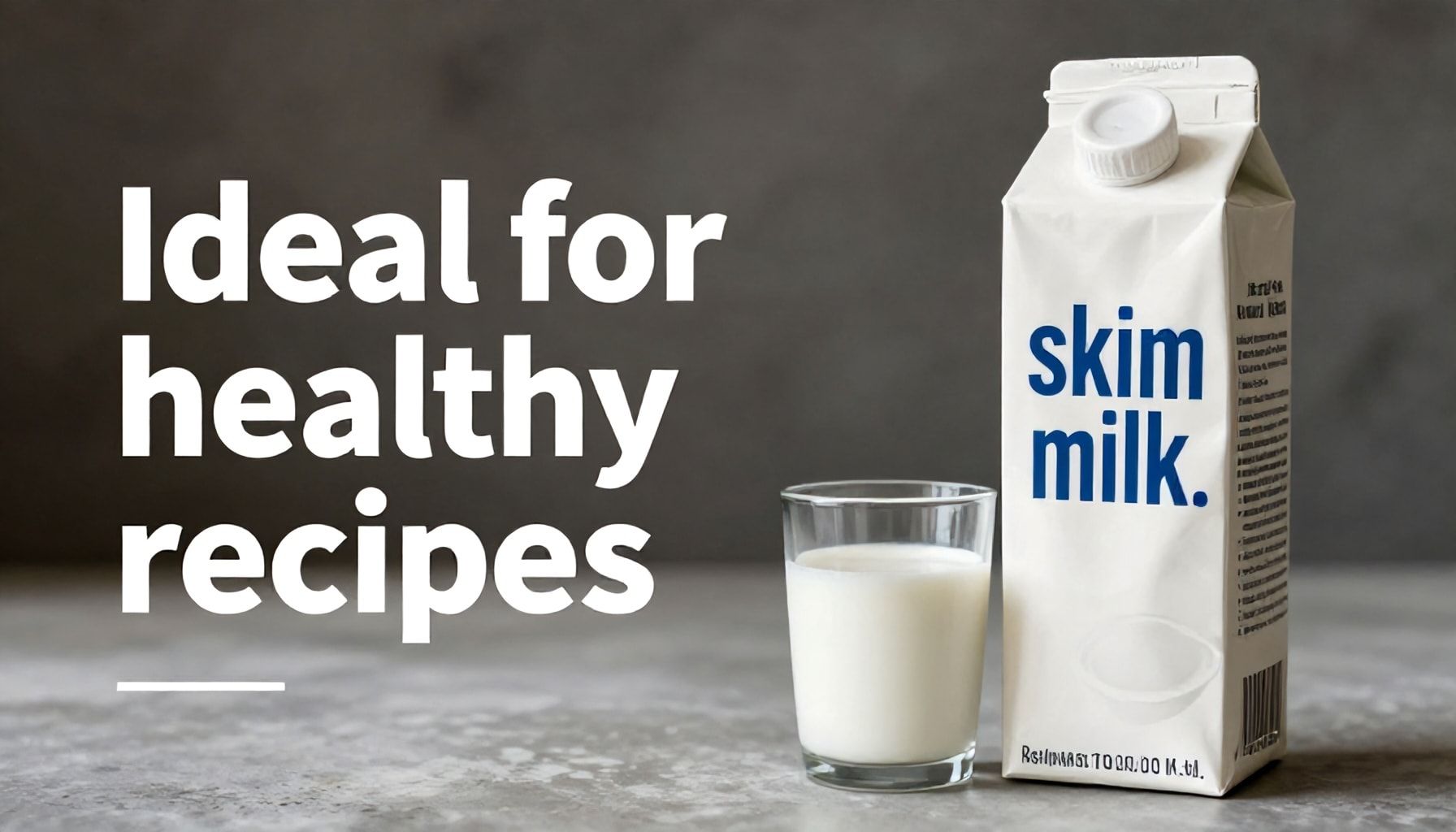 Ideal para recetas saludables