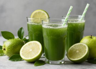 El jugo verde con 5 ingredientes esenciales para empezar el día