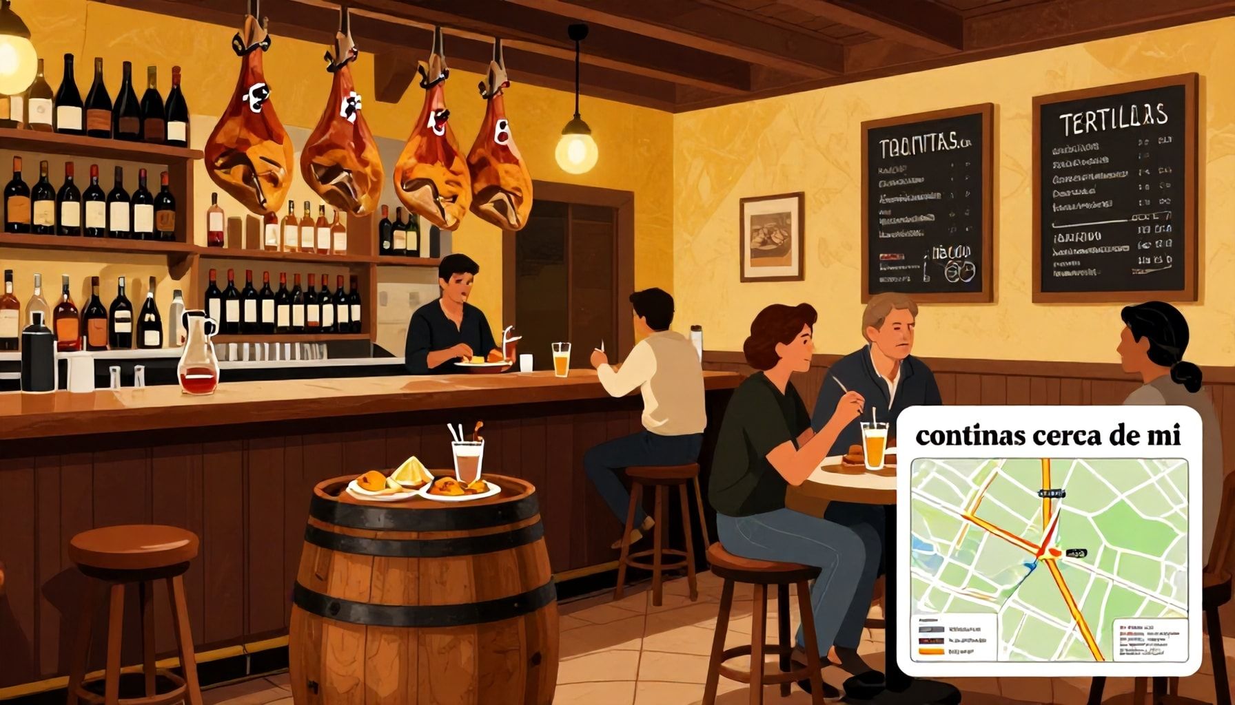 La esencia de las cantinas tradicionales