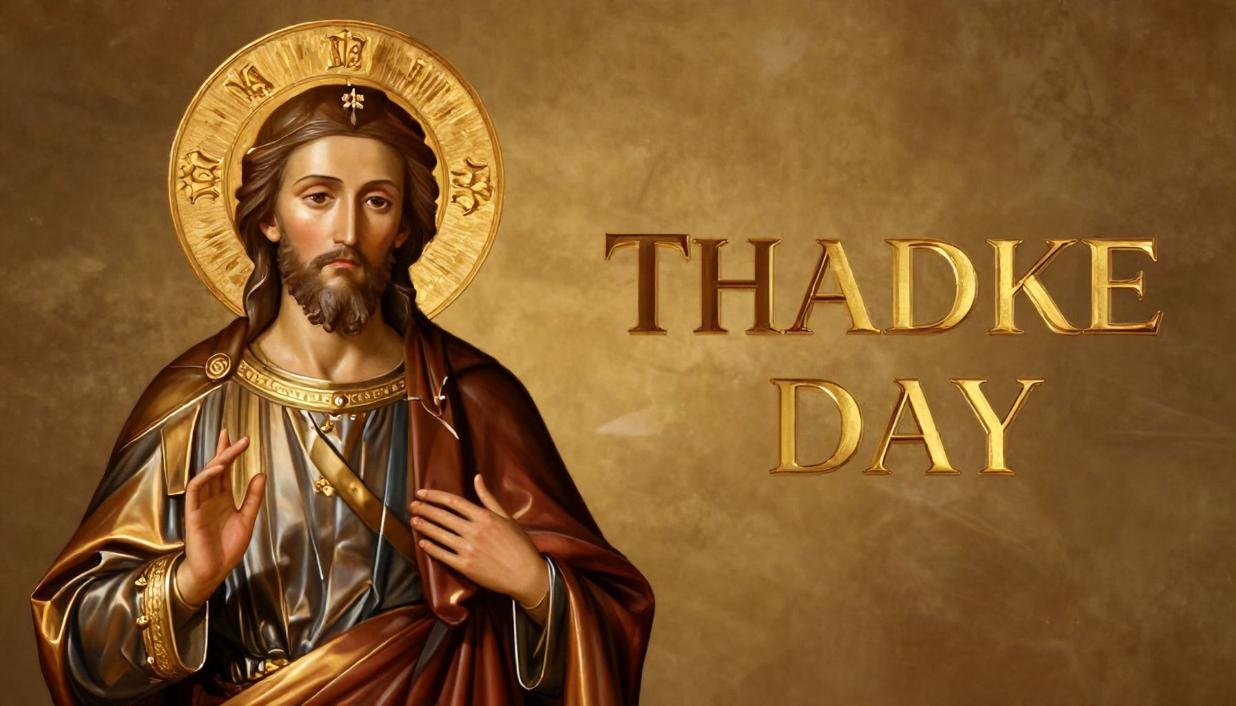 La imagen milagrosa de San Judas Tadeo