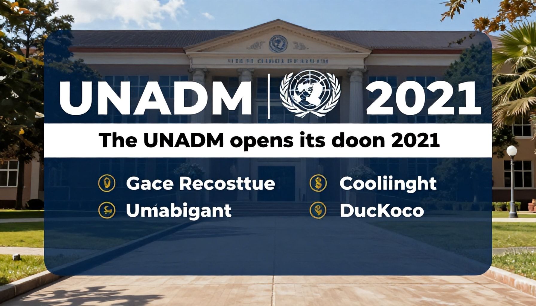 La UNADM abre sus puertas en 2021