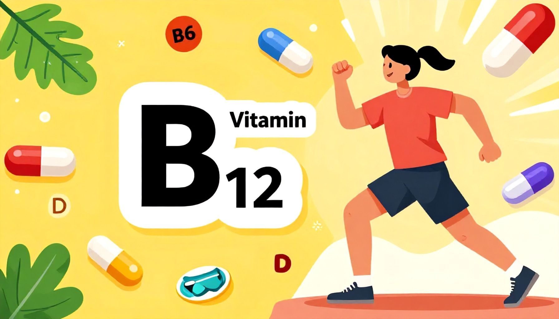 La vitamina B12 y su impacto en la energía