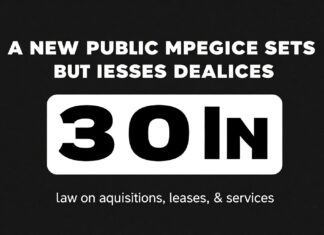 Nueva ley de compras públicas establece plazos de 30 días