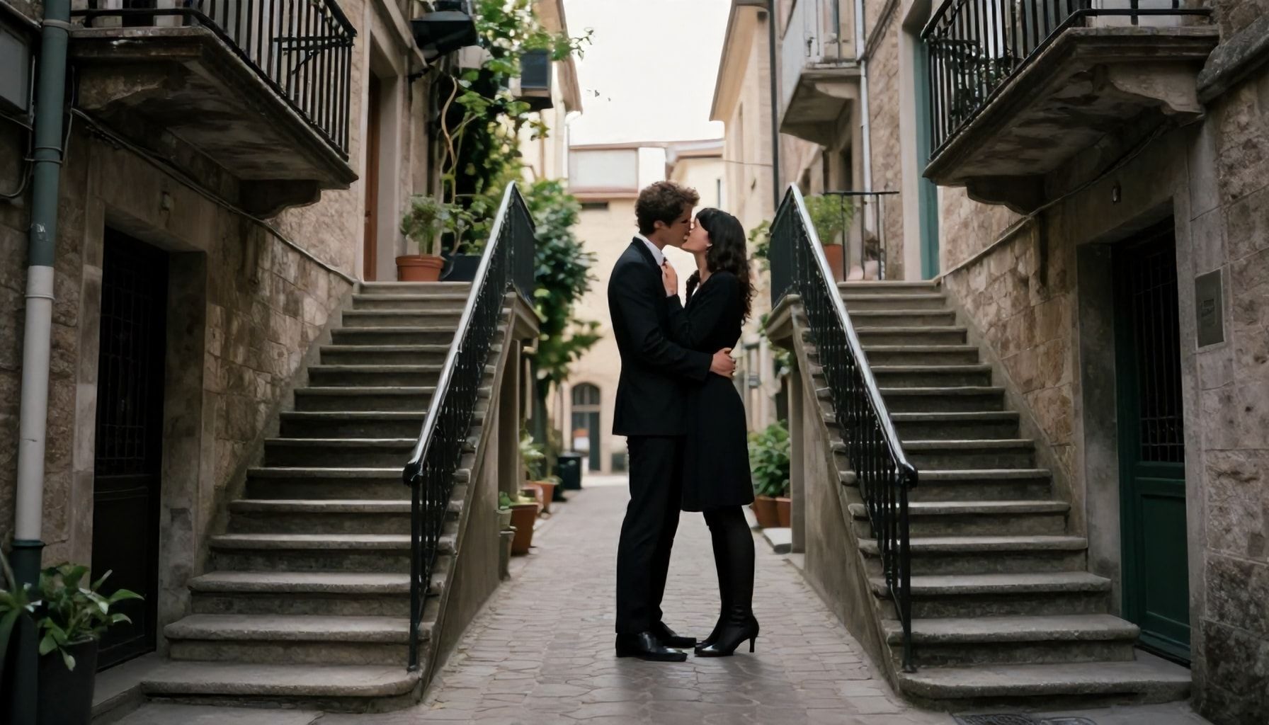 Los 19 escalones que unen dos balcones