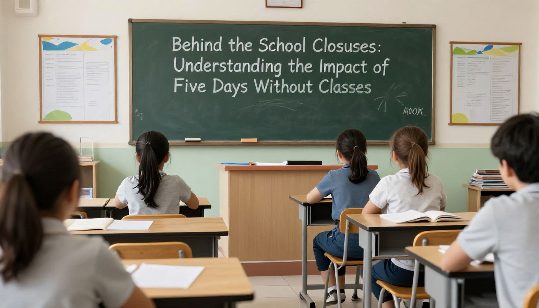 Los motivos detrás de la suspensión de clases