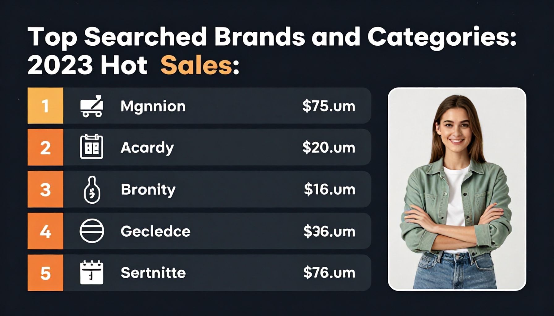 Marcas y categorías más buscadas