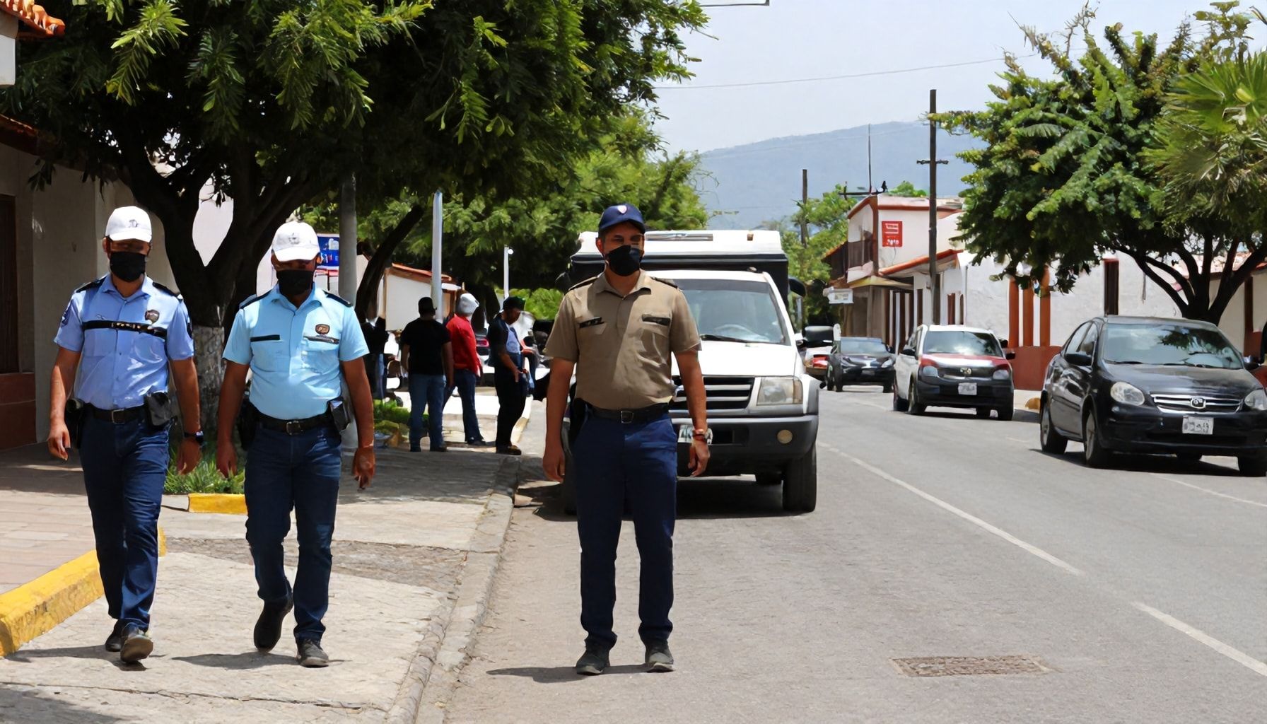 Medidas de seguridad en la zona