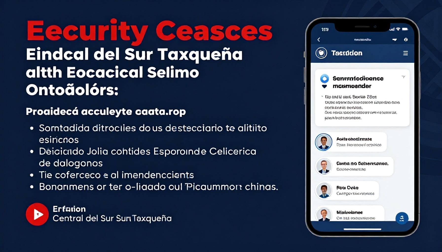 Medidas de seguridad y protocolos de emergencia