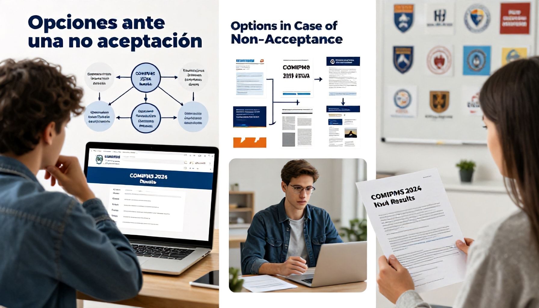 Opciones ante una no aceptación