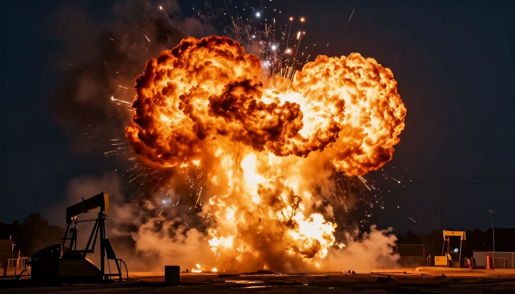 Origen de la explosión en Tomza