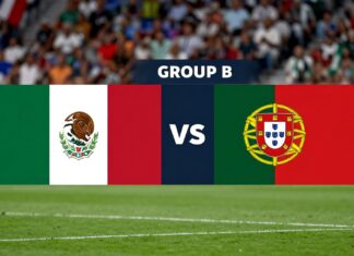 México y Portugal chocan en el Grupo B de la Copa del Mundo