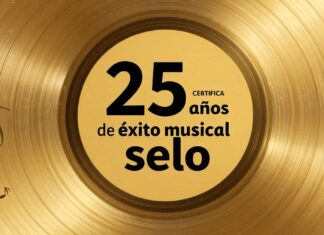 Sello de oro certifica 25 años de éxito musical ininterrumpido