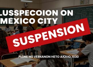 Gobierno anuncia suspensión de clases por tres días en Ciudad de México