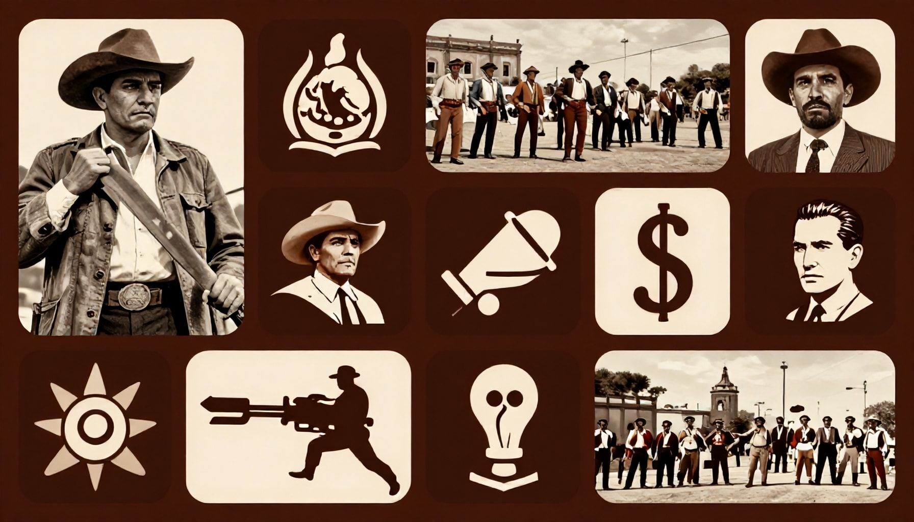 Técnicas y símbolos que definieron una era