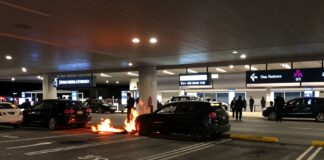 Incendio en estacionamiento Terminal 1 causa evacuación de pasajeros