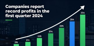 Empresas reportan utilidades récord en primer trimestre de 2024