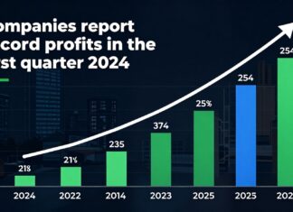 Empresas reportan utilidades récord en primer trimestre de 2024